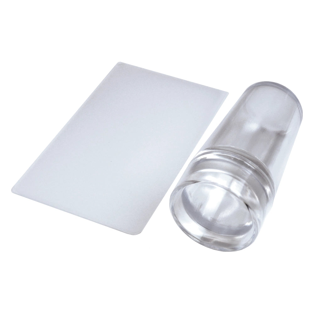 Stamp Scraper Clear Silicone