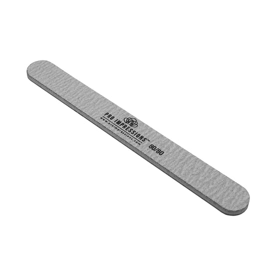 Straight Nail File - 80/80 Grit