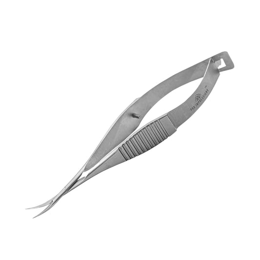 Micro Spring Curved Cuticle Scissors
