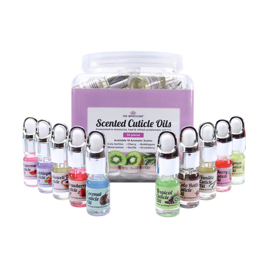 Cuticle Oil Jar Bundle - (contains 50 small dropper bottles)