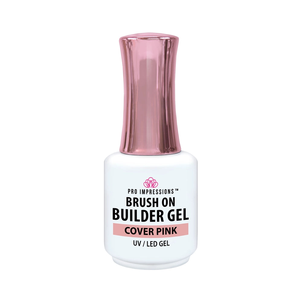 Brush on Builder Gel - Cover Pink - 15ml