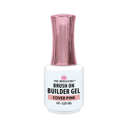 Brush on Builder Gel - Cover Pink - 15ml