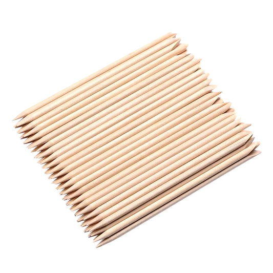 Cuticle Sticks (Wooden Pusher and Scraper)