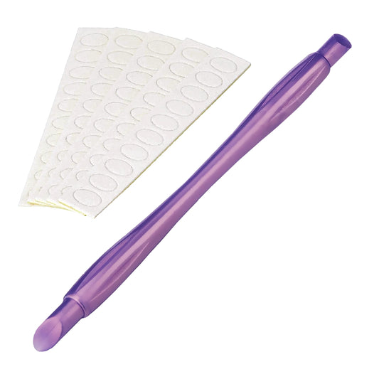 Cuticle Pusher With Replacement Filing Pads