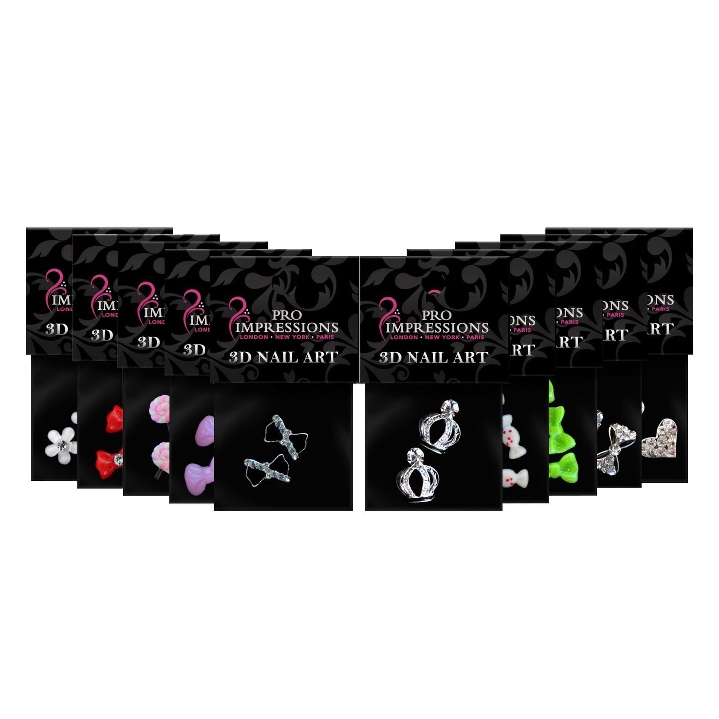 3D Nail Art - 10 Variety Pack